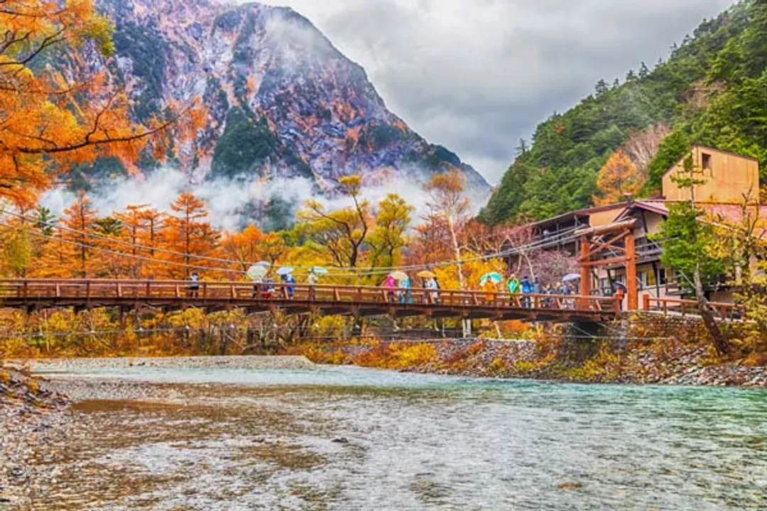上高地～大正池、河童橋