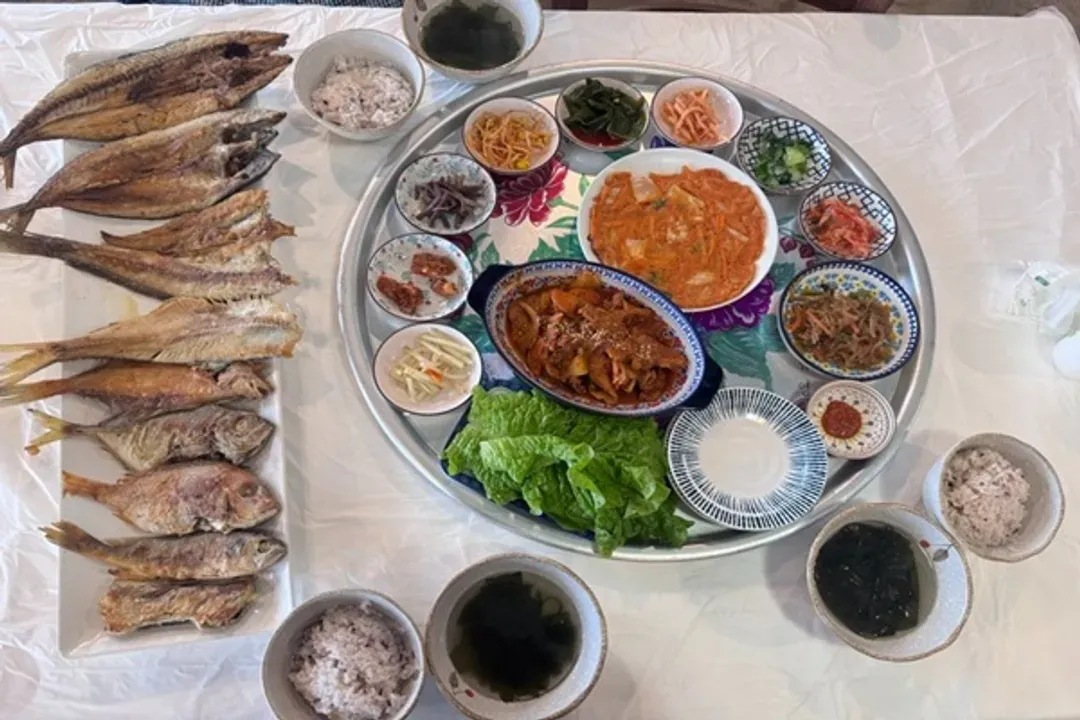 烤魚拼盤