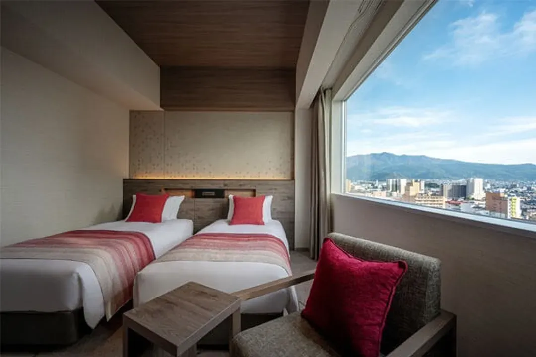 山形大都會飯店－南館 ( Hotel Metropolitan Yamagata South Wing / ホテルメトロポリタン山形 南館 )－雙床房