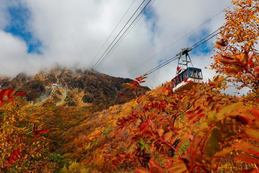 立山黑部阿爾卑斯山脈路線