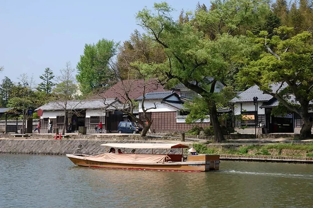 松江城堀川遊覽船