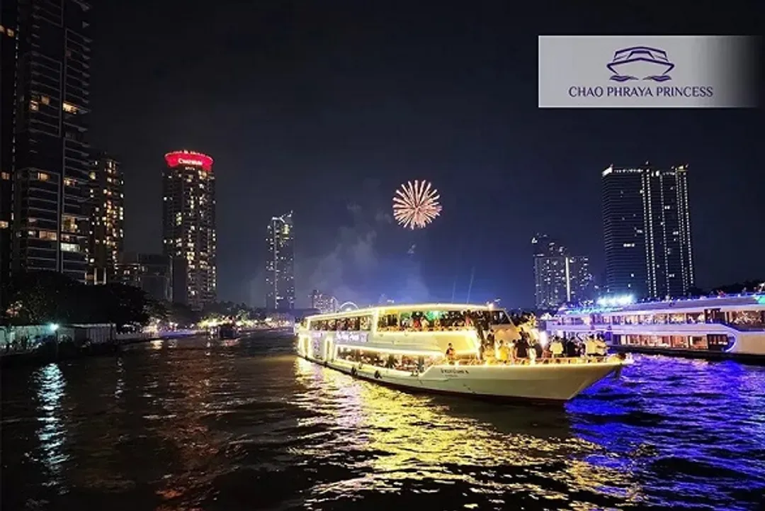 湄南河夜遊船(全程約2小時+船上自助餐)