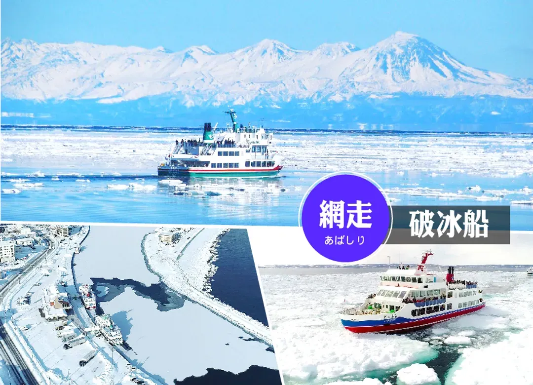 極北冰戀北海道7日.破冰船.流冰漫步.雪上獨木舟漂流.企鵝遊行.玩雪四合一.三大螃蟹和牛(入住5溫泉)