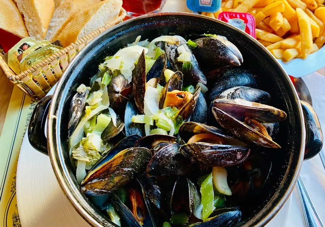 比利時旅遊, 布魯日餐廳,淡菜, 布魯日