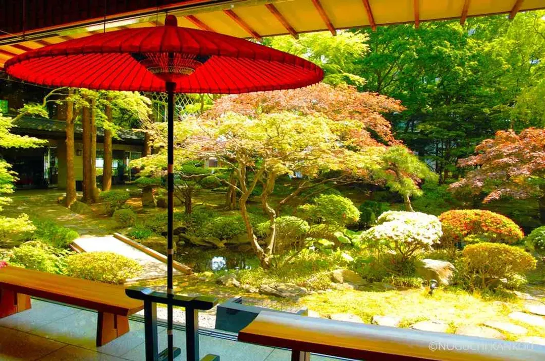 写真提供：NOGUCHI KANKO/禁止轉載-函館：湯之川啄木亭(兩晚；空中露天風呂)
