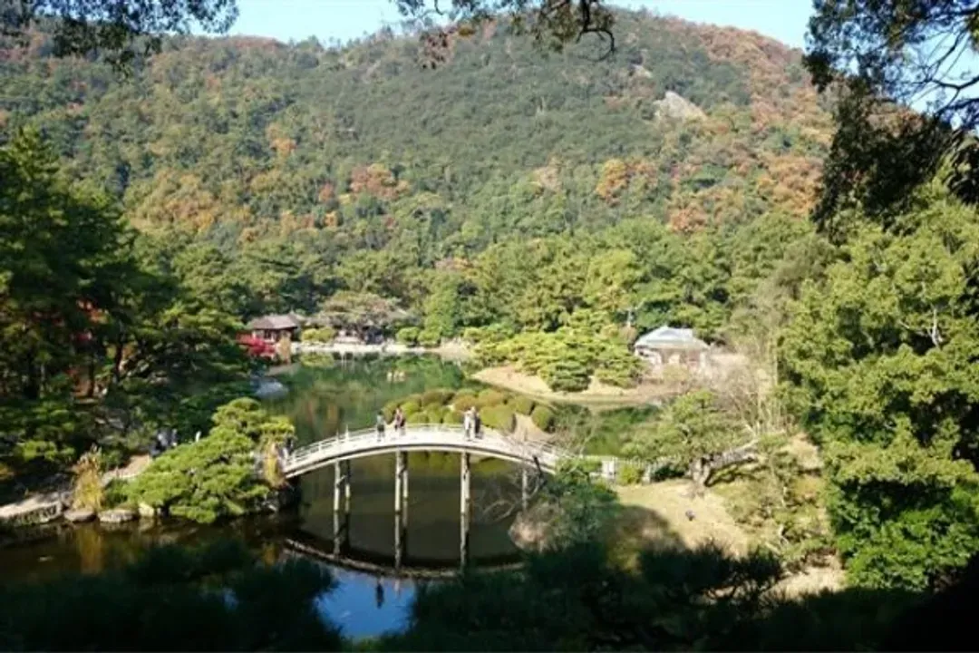 米其林景點栗林公園、四國信仰中心金刀比羅宮