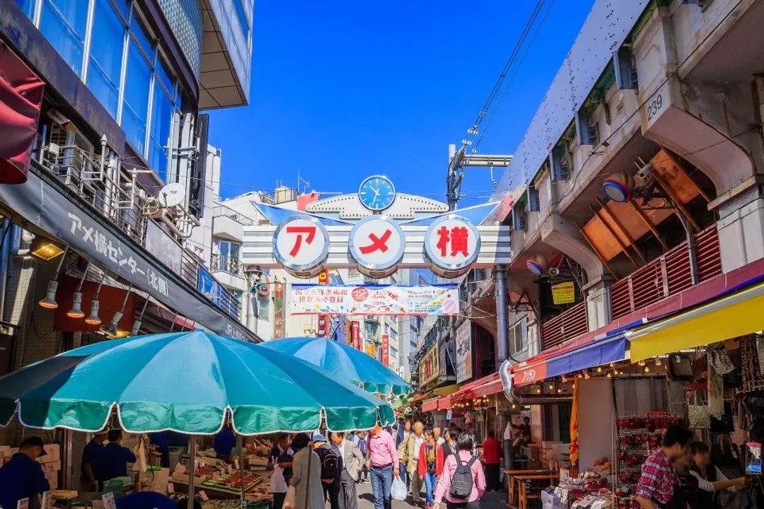 照片取自日本國家旅遊局官網-上野阿美橫町