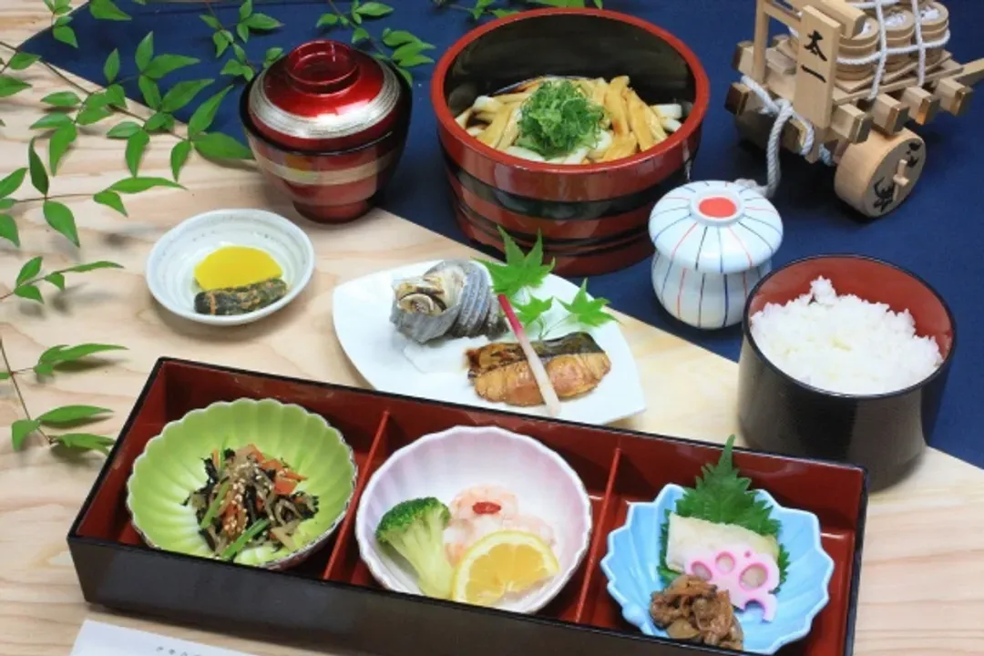 日式風味定食示意圖-