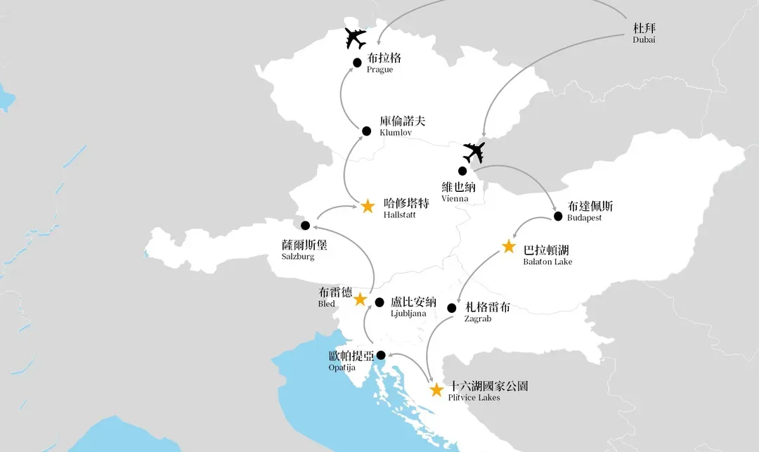 東歐地圖