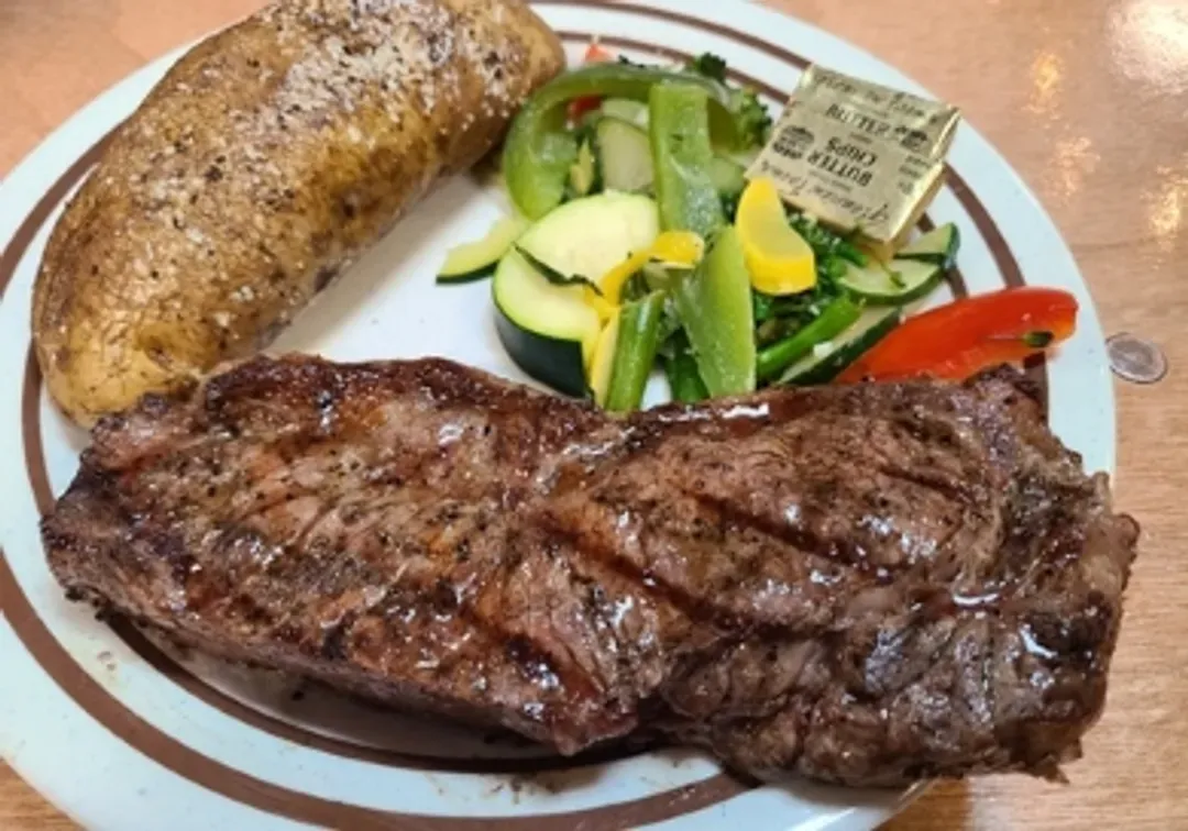 美式牛排餐