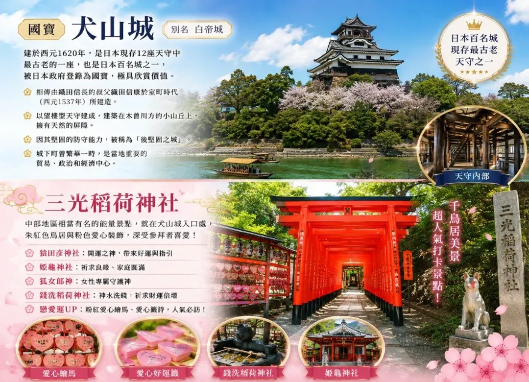 【限時限量】北陸高山溫泉5日.燒肉敘敘苑.米其林推薦景點.最美合掌村.日本兼六園.東茶藝妓花街.國寶犬山城-5
