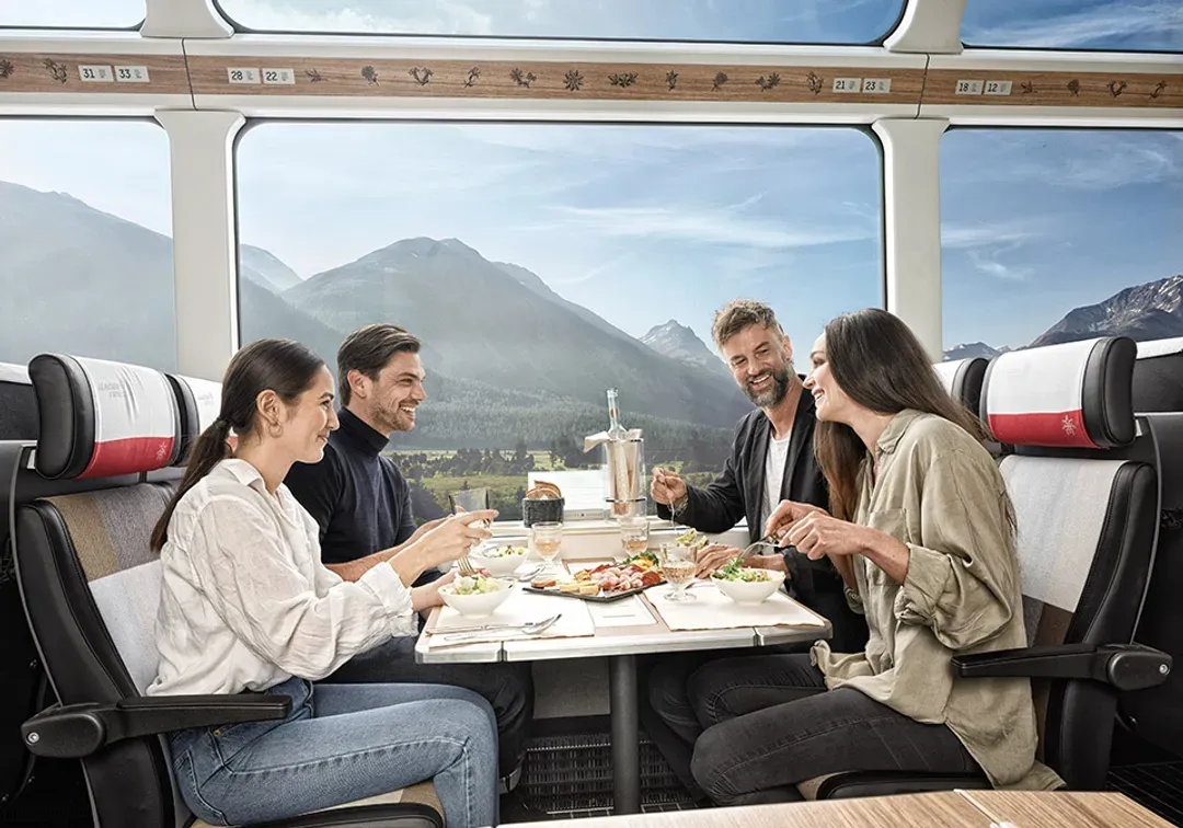 冰河列車車上風味餐