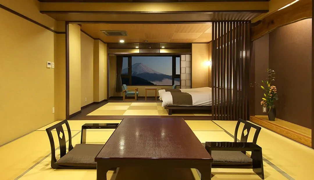 美富士園 ( Kawaguchiko Onsen Hotel Mifujien / 美富士園 )-雙床房