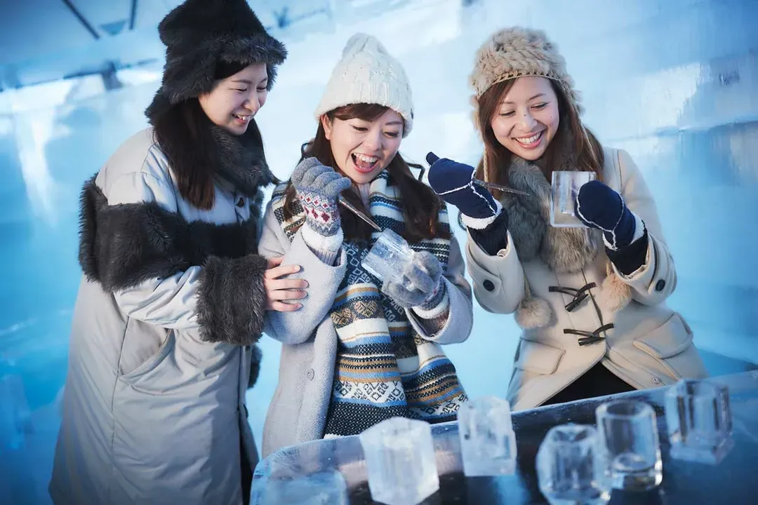 然別湖：ICE BAR(冰杯DIY、水果酒)