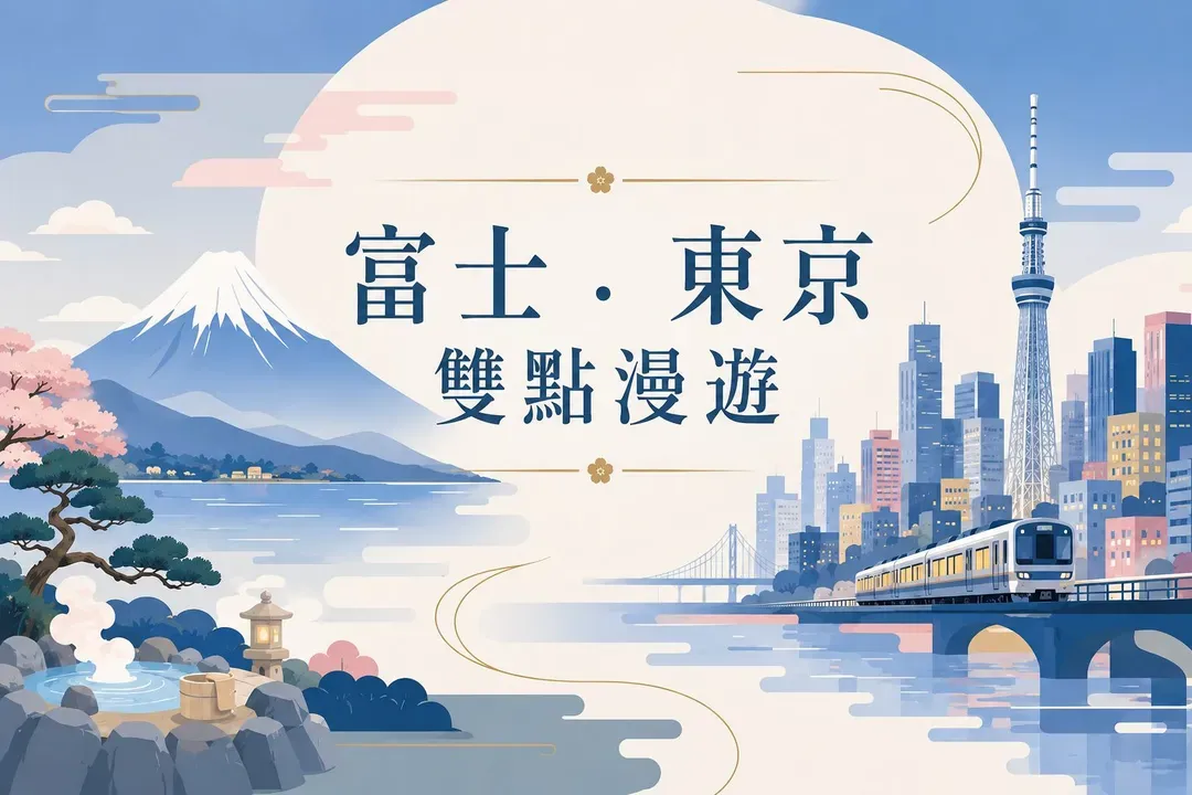 東京雙點漫遊