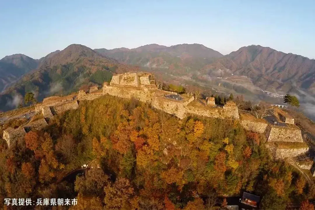 立雲峽展望台(遠眺竹田城跡)