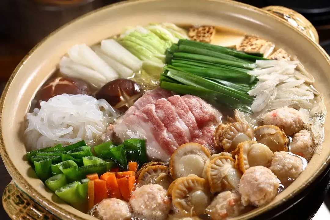 相撲火鍋示意圖-風味餐食