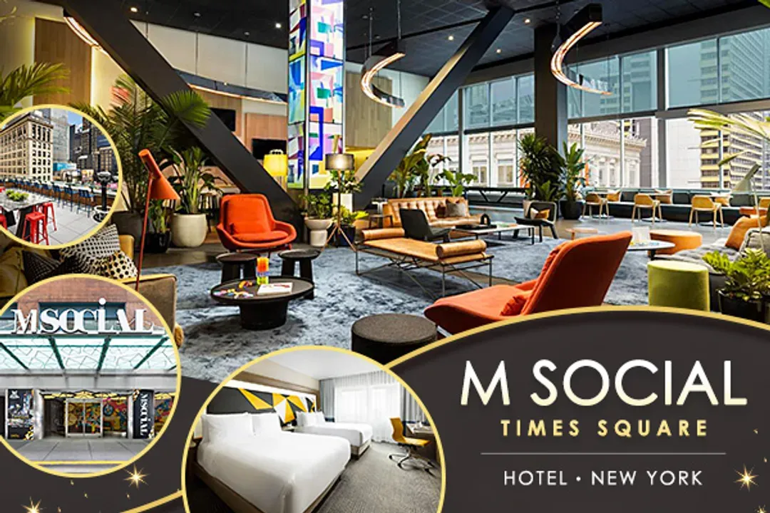 曼哈頓住宿乙晚：四星M Social Hotel Times Square