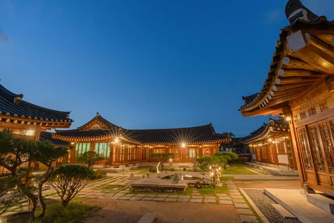 住宿：江陵烏竹韓屋村