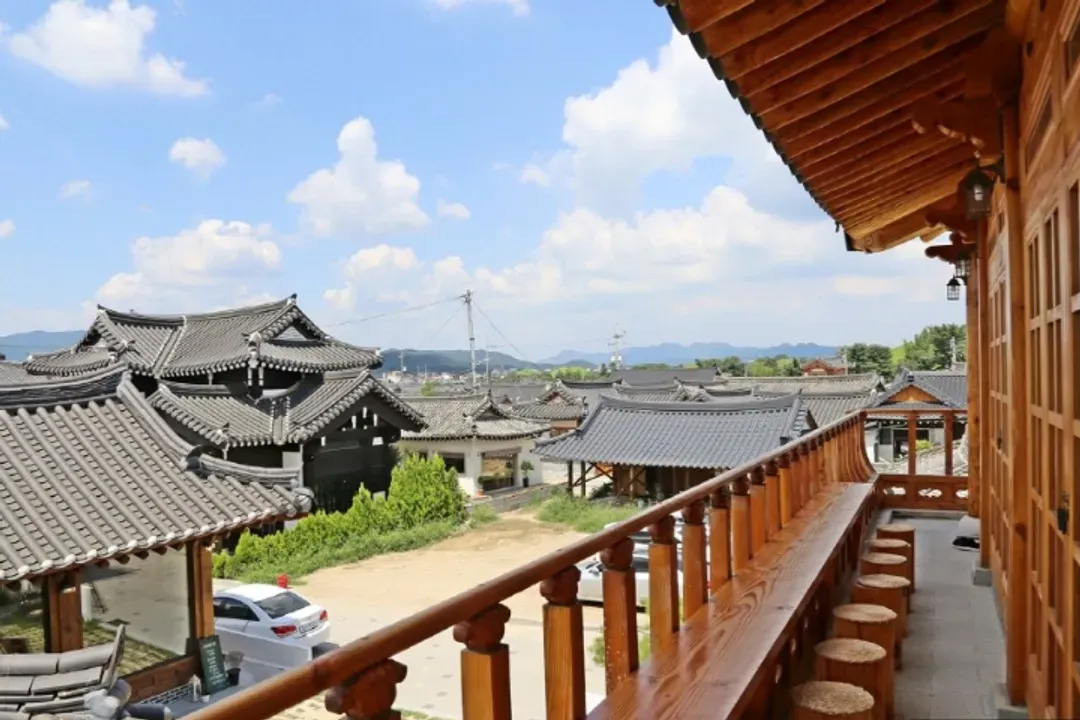住宿：江陵烏竹韓屋村