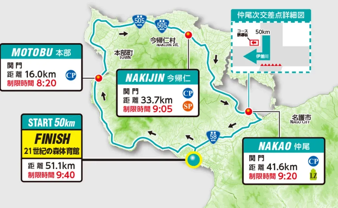<eventCategory>挑戰賽 ( Challenge Race / チャレンジレース ) 50K</eventCategory>－路線圖 ※資料為2025年度，實際資訊以大會最終資料為主。