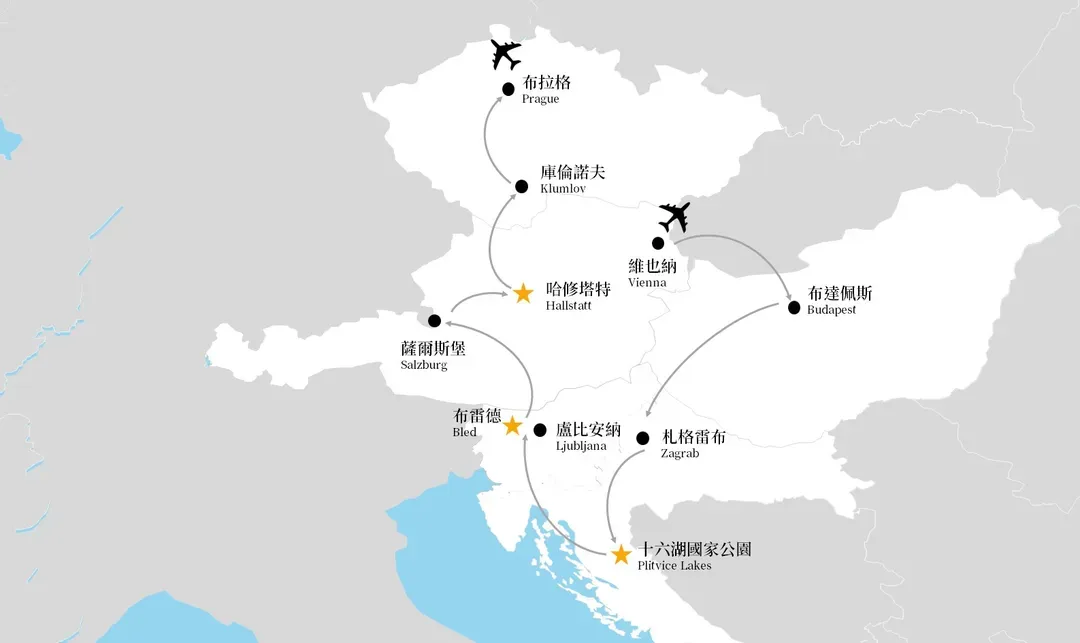 東歐地圖