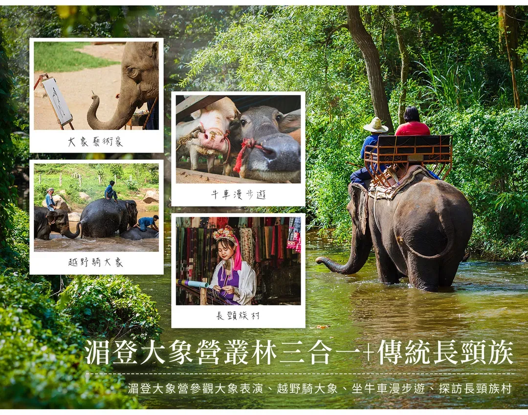 【清邁旅遊．超值雙城５日】金三角遊船、藍廟白廟、天使瀑布仙境、蘭納古城之旅、長榮航空[含稅]-6