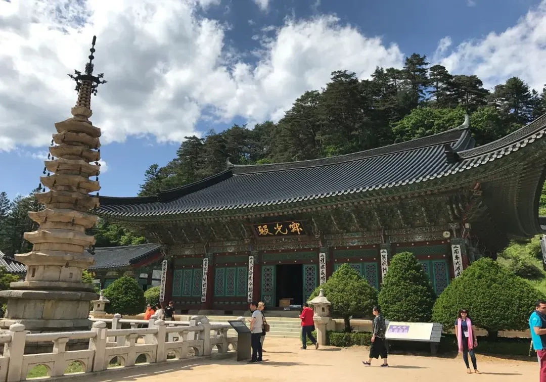 五臺山國立公園【千年古剎.月精寺】