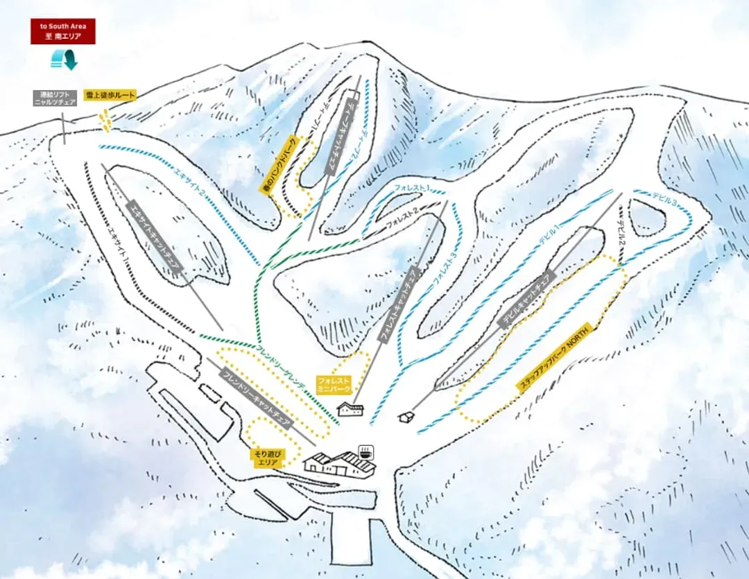 貓魔滑雪場NEKOMA MOUNTAIN（原ALTS磐梯&貓魔滑雪場)