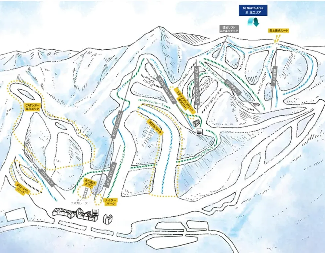 貓魔滑雪場NEKOMA MOUNTAIN（原ALTS磐梯&貓魔滑雪場)
