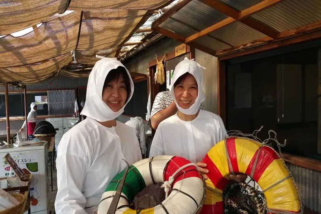 伊勢神宮、海女小屋