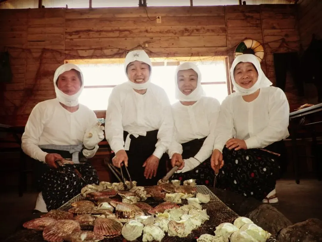 伊勢神宮、海女小屋