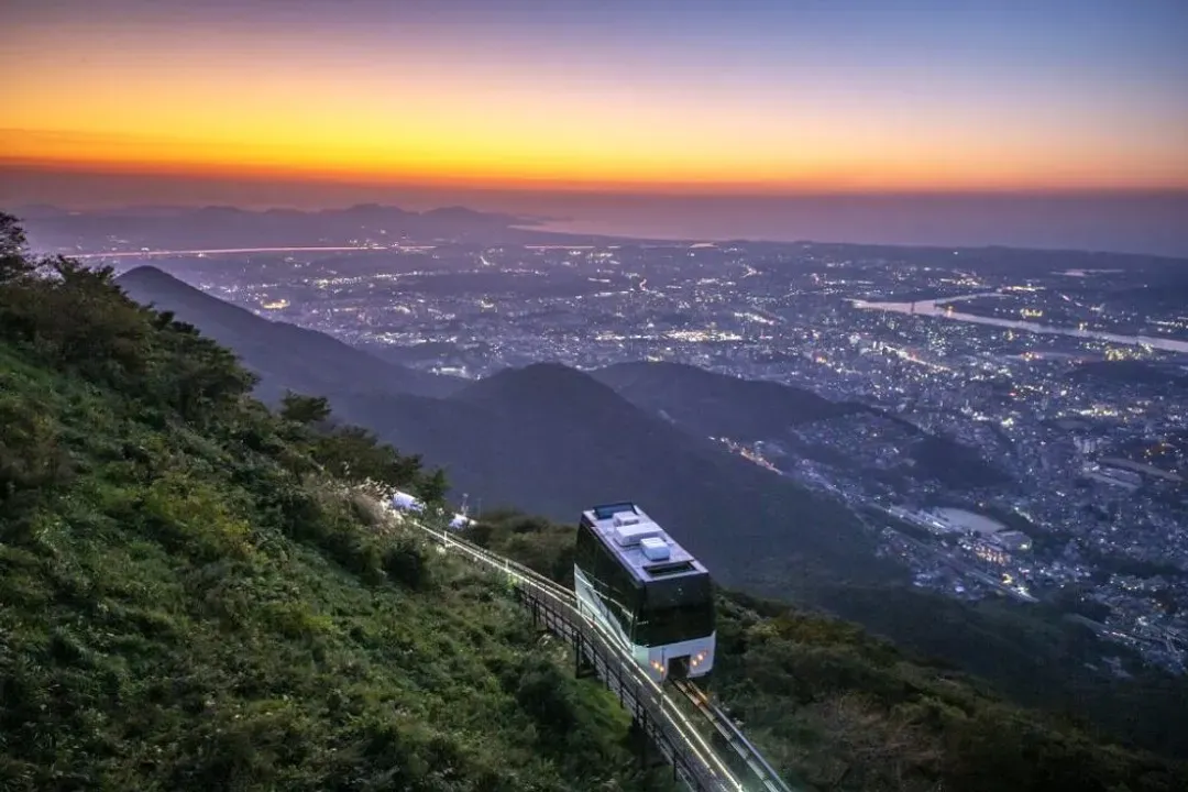 出自官網-皿倉山纜車(日本新三大夜景)