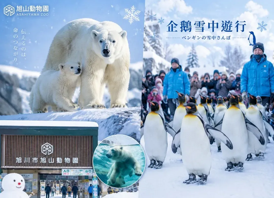 極夢幻北海道流冰童話6日.雪上獨木舟.丹頂鶴.企鵝遊行.阿寒戲雪四合一.冰瀑祭.三大螃蟹吃到飽 (入住四溫泉)-7