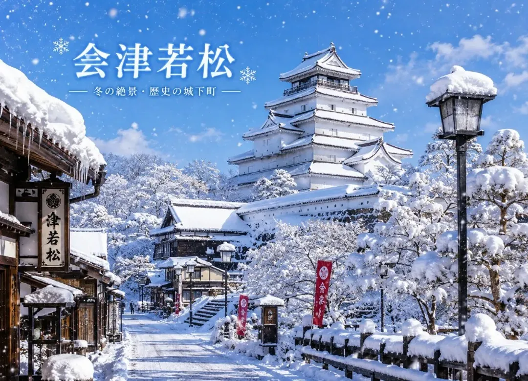 【熱賣東北藏王樹冰6日】高雄出發.雪上活動.銀山秘境.大內宿.會津若松.米澤牛料理.採草莓.三溫泉.亞航-5