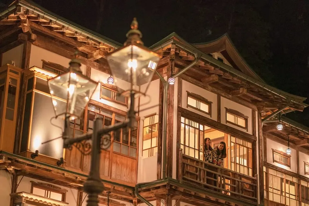 銀山溫泉：古勢起屋本館(乙晚)