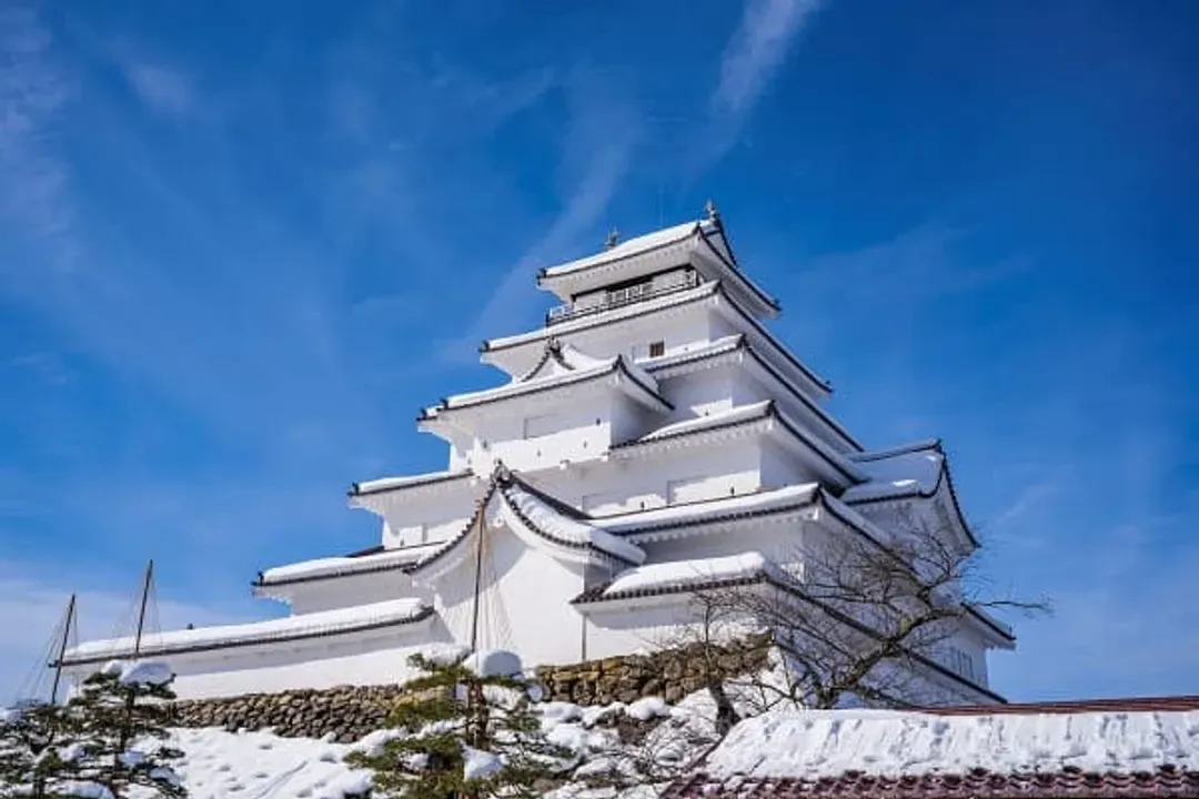 會津若松城(福島觀光局提供)-福島冬季戀情