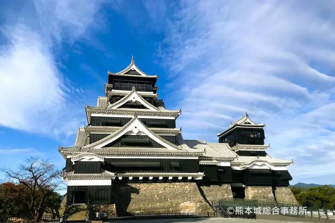 熊本城天守閣/写真提供:熊本城総合事務所/禁止轉載-熊本必訪景點