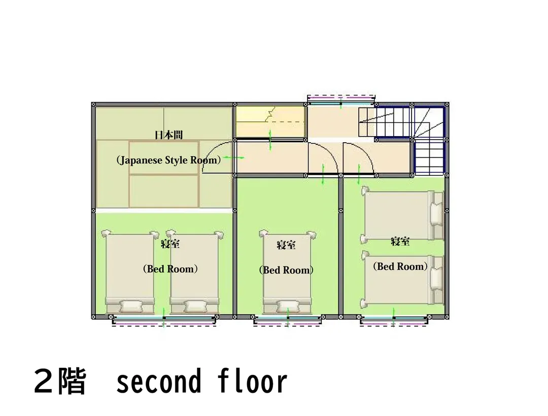 附私人源泉直流溫泉的獨棟度假屋　森林俱樂部 田園-14