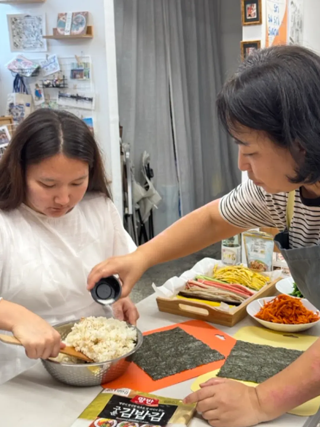 【大邱出發】韓式紫菜飯捲 DIY 料理教室 ＆ 逛大邱傳統早市（週日限定）| 大邱在地體驗-10