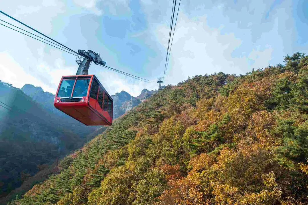 大芚山賞楓纜車