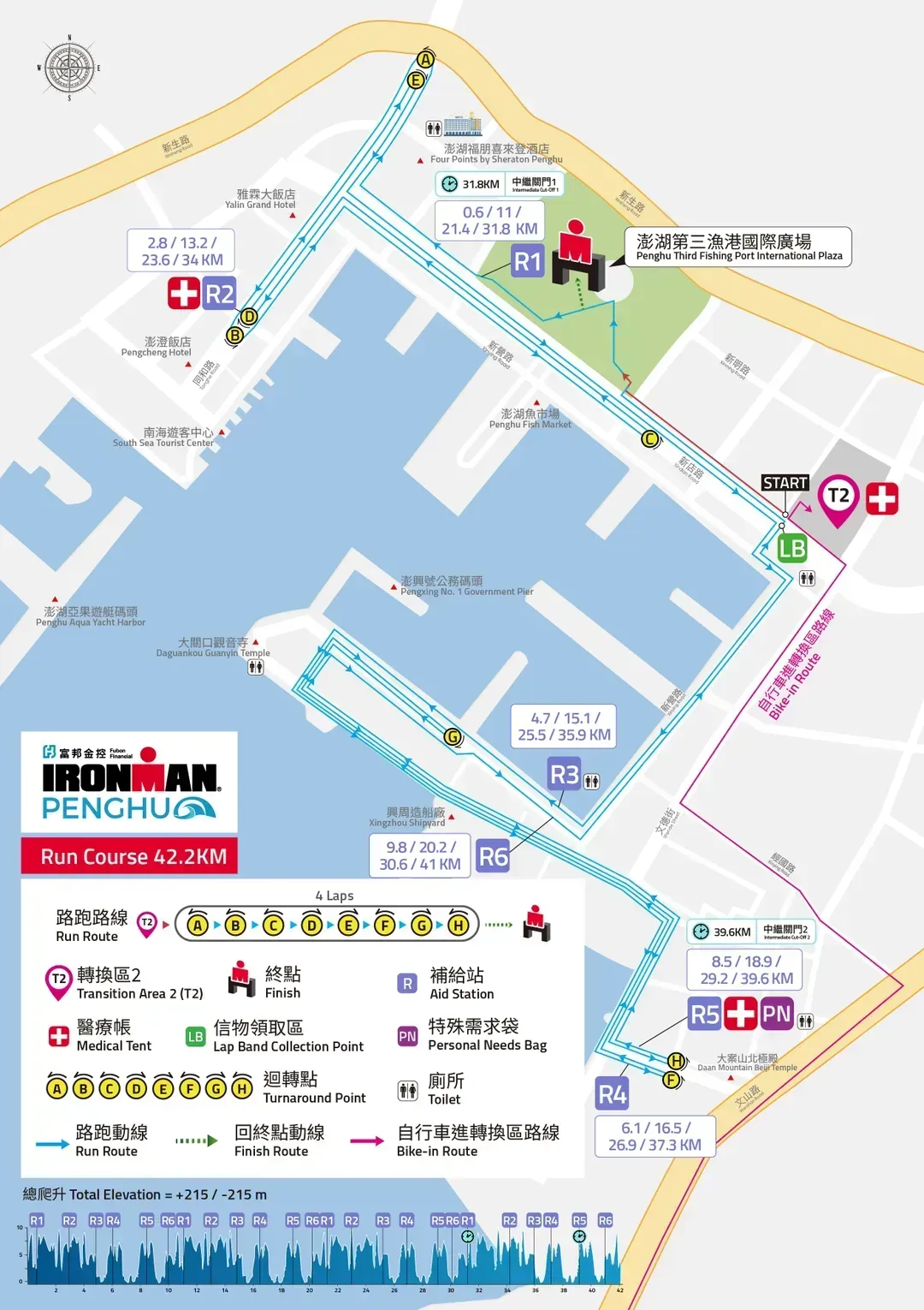 大鐵人 226K - 路步路線圖(42.2K)