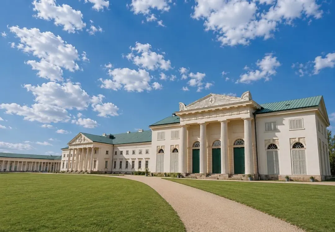 Kacina Castle neoclassical mansion Czech countrysi