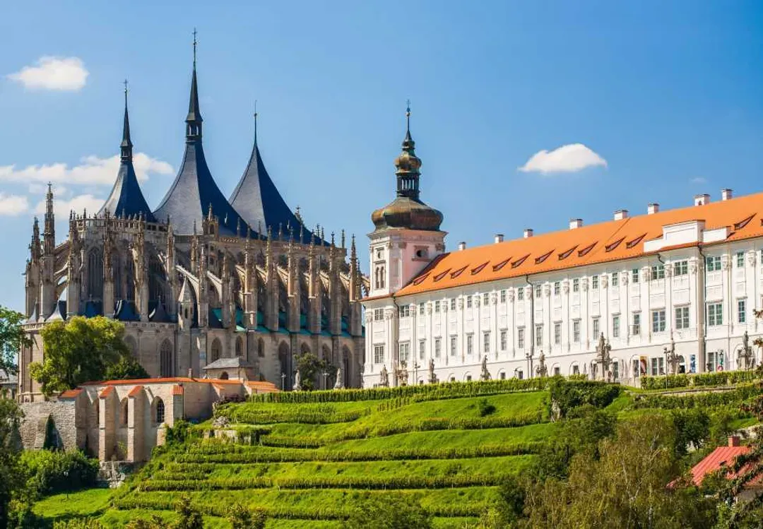 Kutna Hora St Barbara Church UNESCO heritage Czech
