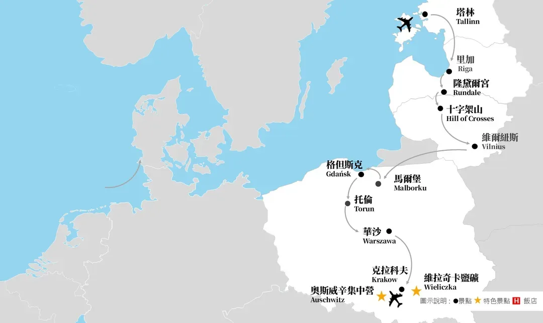 波羅的海與波蘭12日