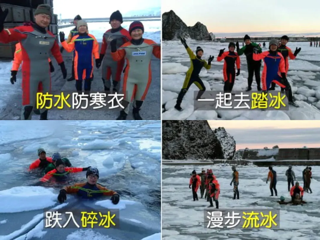 流冰漫步體驗～冬限定極地冒險