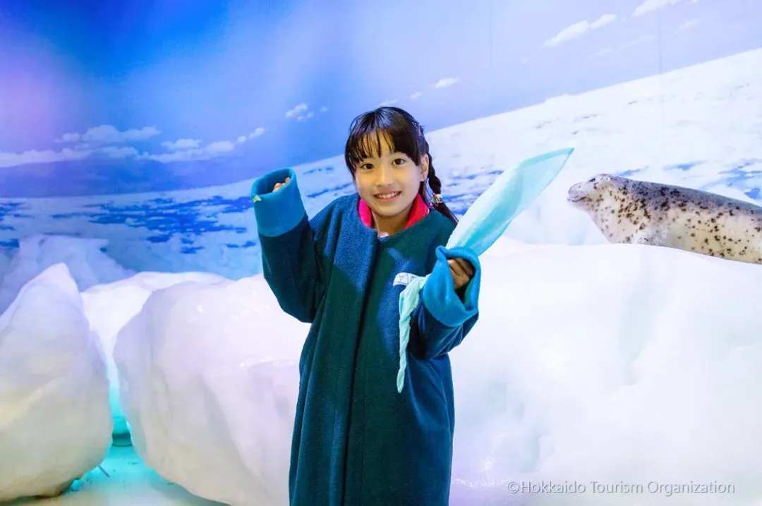 写真提供：Hokkaido Tourism Organization/禁止轉載-顎霍次克流冰館(贈流冰冰淇淋)