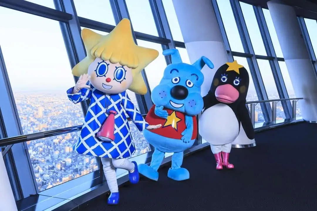 晴空塔吉祥物©TOKYO-SKYTREE-東京晴空塔(登350公尺展望台)