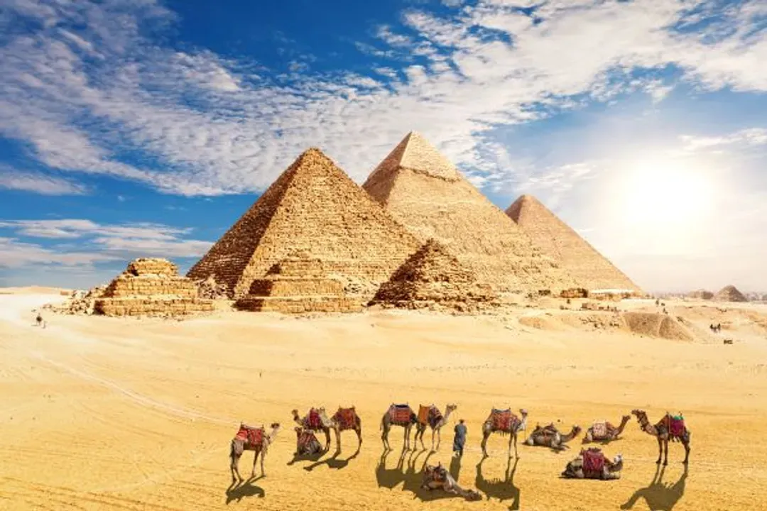 Giza Pyramids-吉薩金字塔群(人面獅身像)