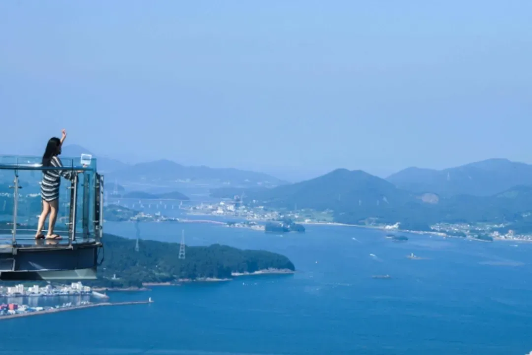 閑麗水道觀景纜車-統營風情漫遊